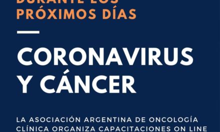 Coronavirus y cáncer: Capacitaciones