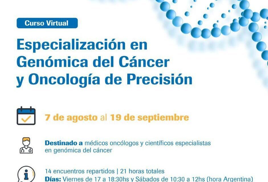 Especialización en Genómica del Cáncer y Oncología de Precisión
