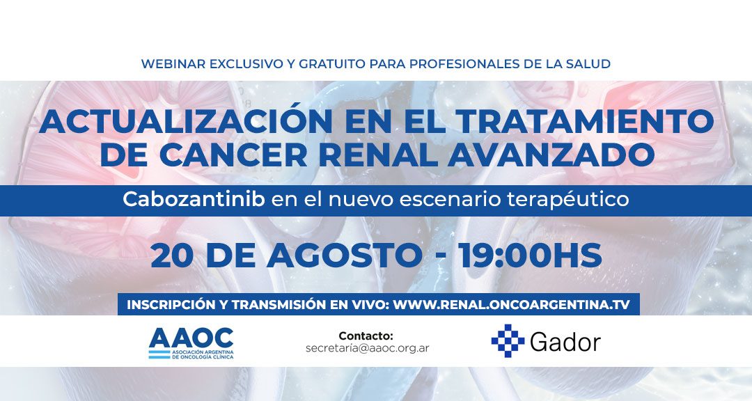 «Actualización en el tratamiento del cáncer renal avanzado»